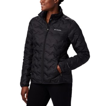 Columbia Delta Ridge Down, Chamarras Negros Para Mujer | 506398-RMD